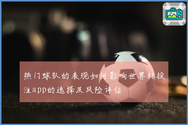 热门球队的表现如何影响世界杯投注app的选择及风险评估