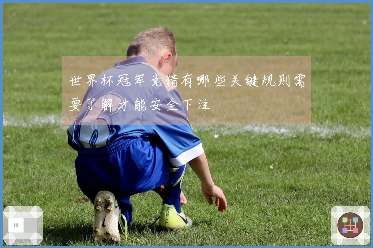世界杯冠军竞猜有哪些关键规则需要了解才能安全下注
